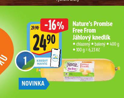 FREE FROM JÁHLOVÝ KNEDLÍK