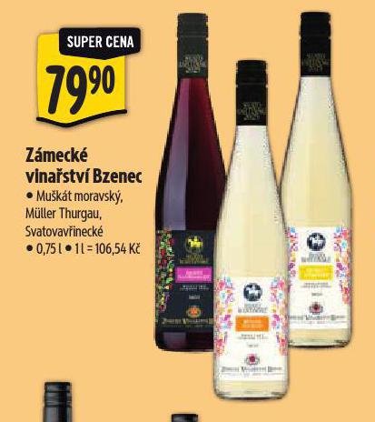 ZÁMECKÉ VINAŘSTVÍ BZENEC