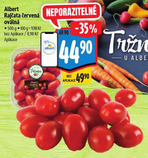 RAJČATA ČERVEÁ OVÁLNÁ