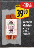 VEPŘOVÉ KLOBÁSY