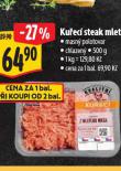 KUŘECÍ STEAK MLETÝ