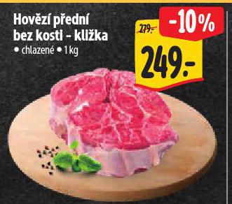 HOVĚZÍ PŘEDNÍ BEZ KOSTI