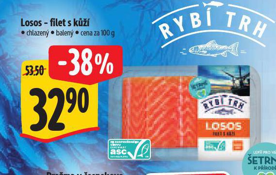 LOSOS FILET S KŮŽÍ