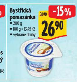 BYSTŘICKÁ POMAZÁNKA