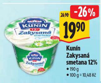 KUNÍN ZAKYSANÁ SMETANA