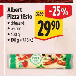 PIZZA TĚSTO