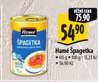 HAMÉ ŠPAGETKA