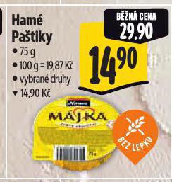 HAMÉ PAŠTIKY