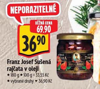 FRANZ JOSEF SUŠENÁ RAJČATA V OLEJI