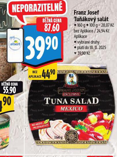 FRANZ JOSEF TUŇÁKOVÝ SALÁT