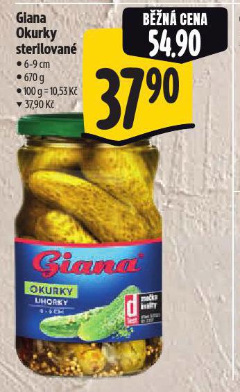 GIANA OKURKY STERILOVANÉ