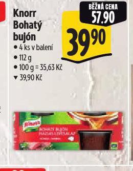 KNORR BOHATÝ BUJÓN
