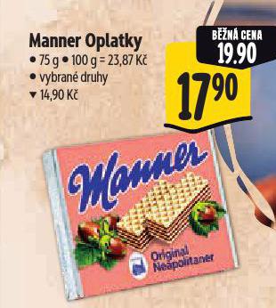 MANNER OPLATKY