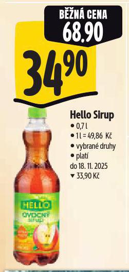 HELLO SIRUP
