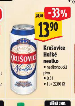 PIVO KRUŠOVICE NEALKO