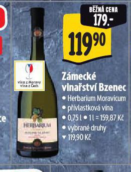 ZÁMECKÉ VINAŘSTVÍ BZENEC