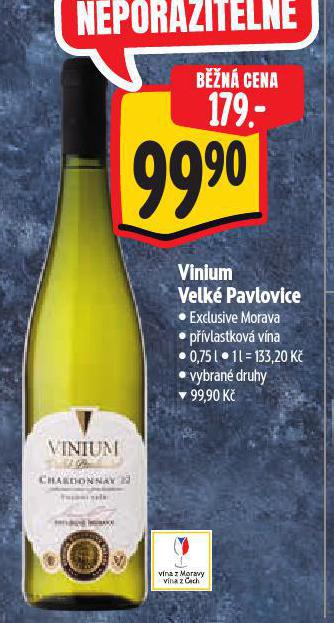 VINIUM VELKÉ PAVLOVICE