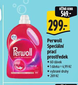 PERWOLL SPECIÁLNÍ PRACÍ PROSTŘEDEK