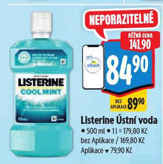 LISTERINE ÚSTNÍ VODA