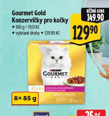 GOURMET GOLD KONZERVY PRO KOČKY