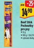 BEEF STICK POCHOUTKY PRO PSY