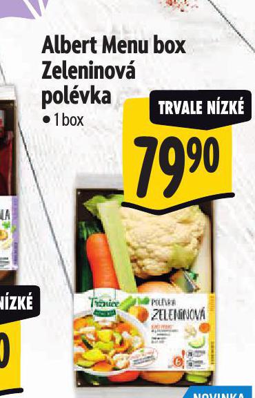 MENU BOX ZELENINOVÁ POLÉVKA