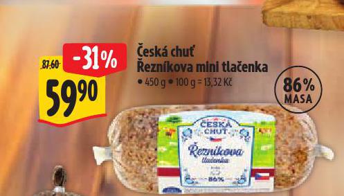 ŘEZNÍKOVA MINI TLAČENKA