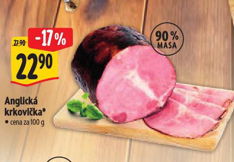 ANGLICKÁ KRKOVIČKA