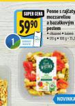 PENNE S RAJATY, MOZZARELLOU A BAZALKOVM PESTEM