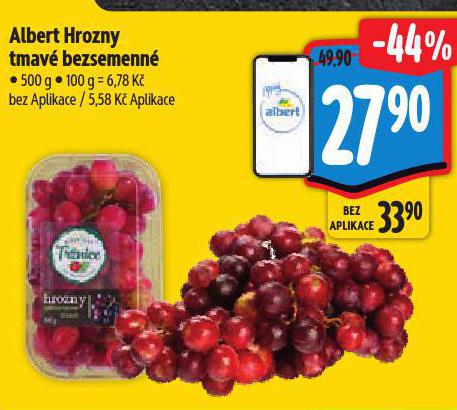 HROZNY TMAVÉ BEZSEMENNÉ