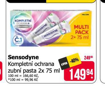 SENSODYNE KOMPLETN OCHRANA ZUBN PASTA
