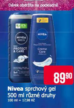 NIVEA SPRCHOV GEL