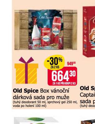 OLD SPICE BOX VNON DRKOV SADA PRO MUE