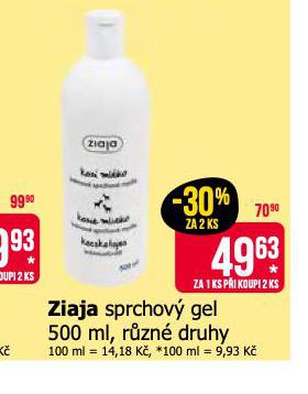 ZIAJA SPRCHOV GEL