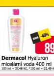DERMACOL HYALURON MICELRN VODA