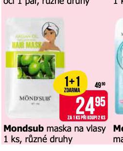 MONDSUB MASKA NA VLASY