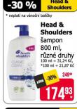 HEAD&SHOULDERS ŠAMPON