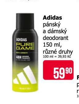 ADIDAS DEODORANT