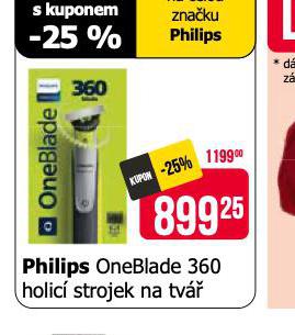 PHILIPS ONEBLADE HOLICÍ STROJEK