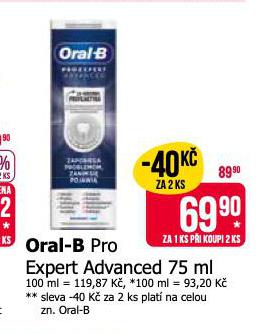 ORAL-B EXPERT ADVANCED