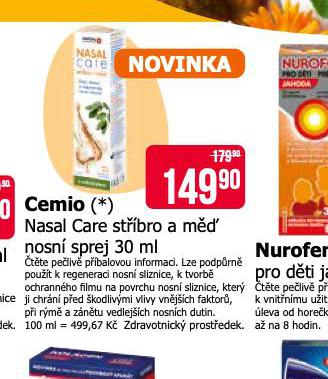 CEMIO NASAL NOSN SPREJ