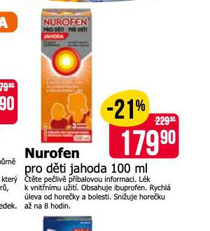 NUROFREN PRO DTI JAHODA