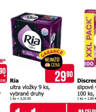 RIA ULTRA VLOŽKY