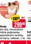 BELLINDA BAVLNĚNÁ PODPRSENKA
