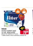 VELVET TOALETNÍ PAPÍR