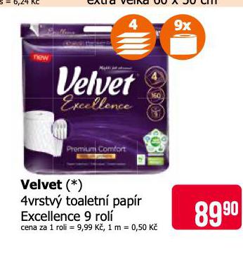 VELVET TOALETN PAPR