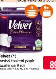 VELVET TOALETNÍ PAPÍR