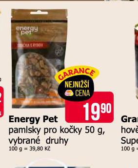 ENERGY PET PAMLSKY PRO KOKY