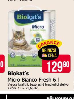BIOKATS MICRO BIANCO FRESH