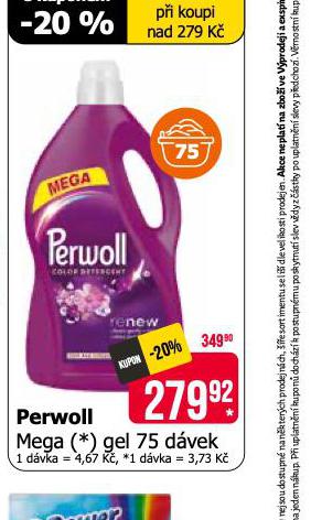 PERWOLL MEGA GEL